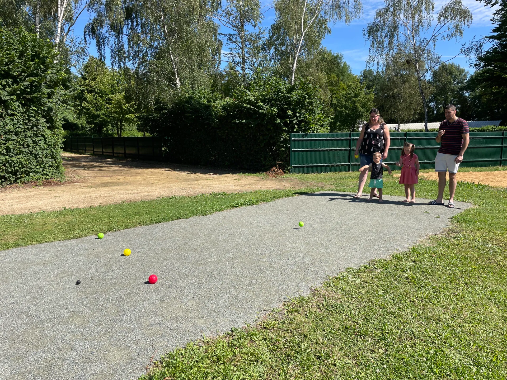 Board game rental at the campsite
